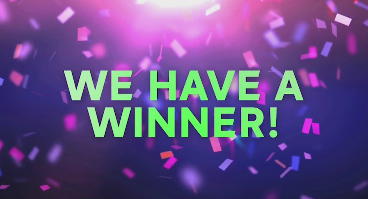 The only winner. The only winner