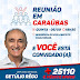 Getúlio Rego participa de Reunião em Caraúbas nesta quinta (06)