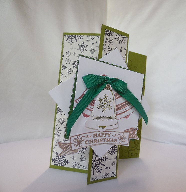 stamping at the warren seasonal bells christmas card