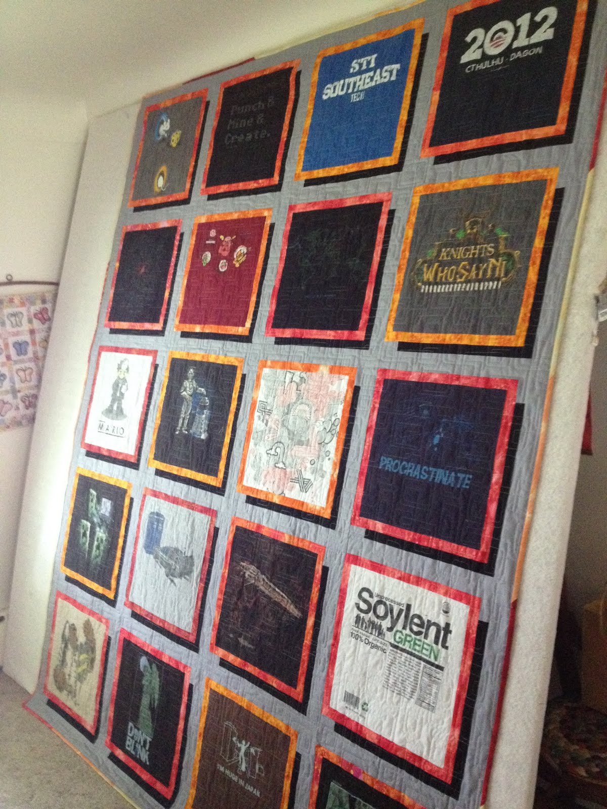 Grace and Peace Quilting TShirt Quilts I've Made