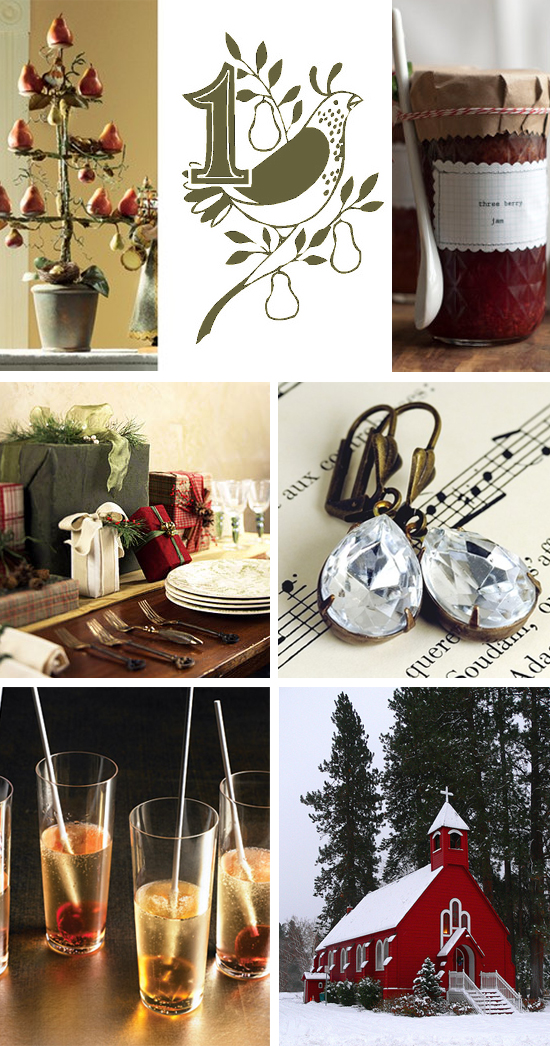 12 Days of Wedding Inspiration...A Partridge in a Pear Tree