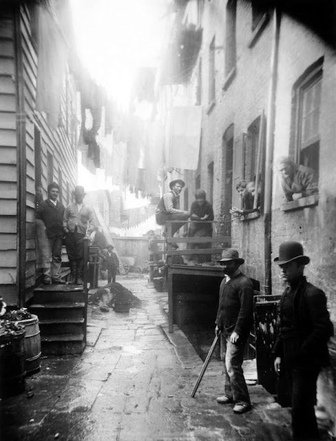 Fotografías de los barrios pobres de Nueva York a finales del siglo XIX