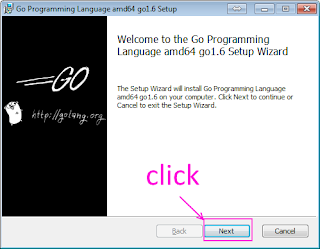 Go install golang on windows 7 tutorial screenshot 5