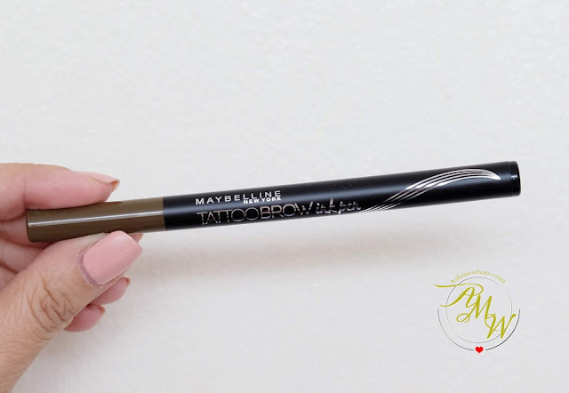 a photo of Maybelline Tattoo Brow Ink Pen Review by Nikki Tiu of www.askmewhats.com