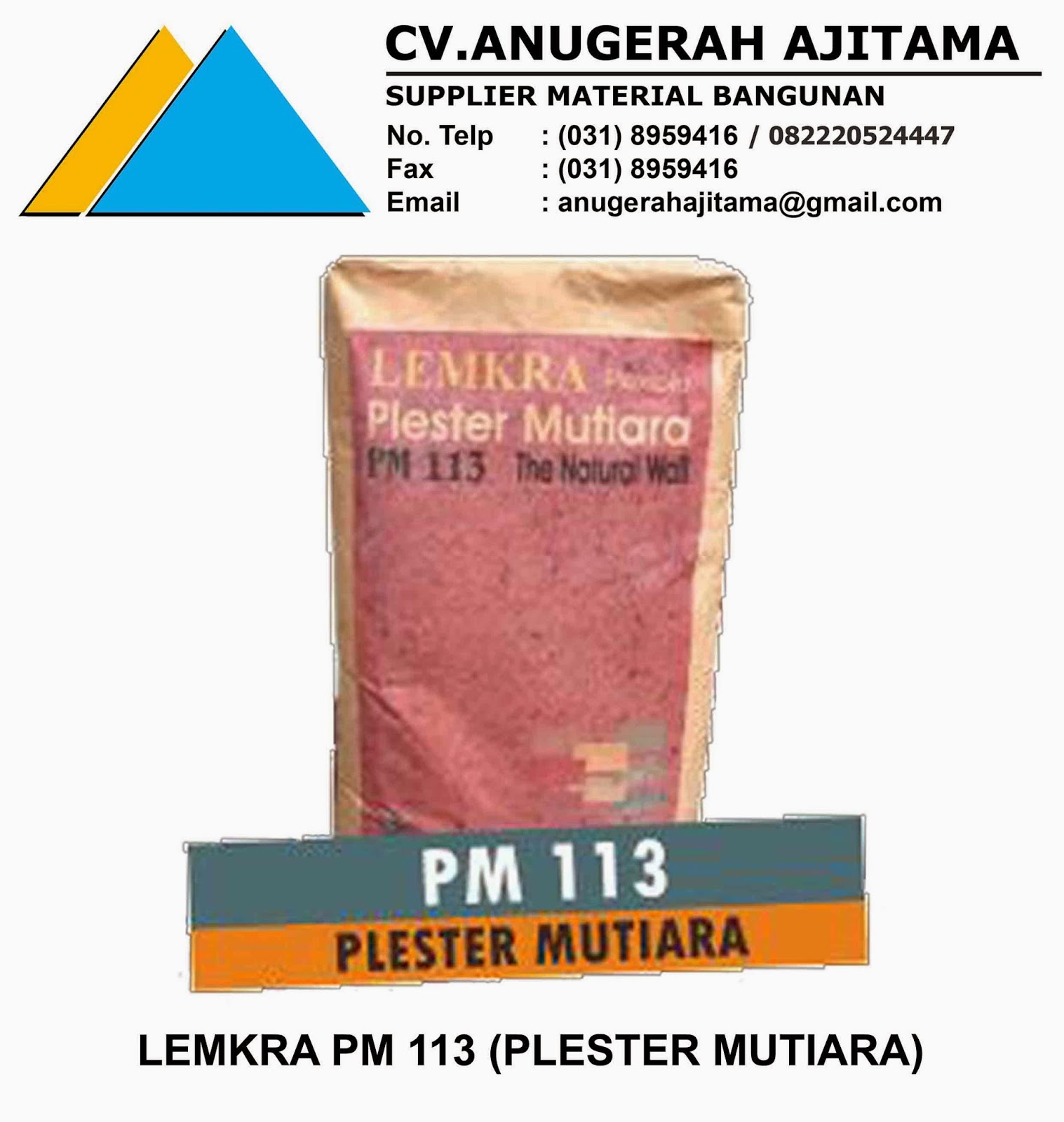 LEMKRA PM 113 (PLESTER MUTIARA)
