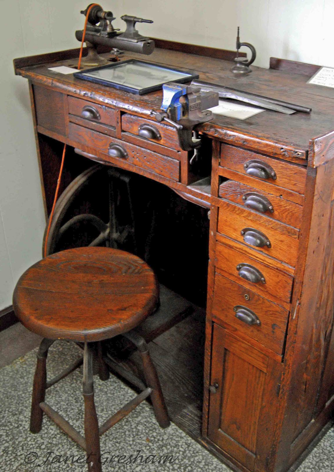 Selma, Ala. Daily Photo Clockmaker's Bench