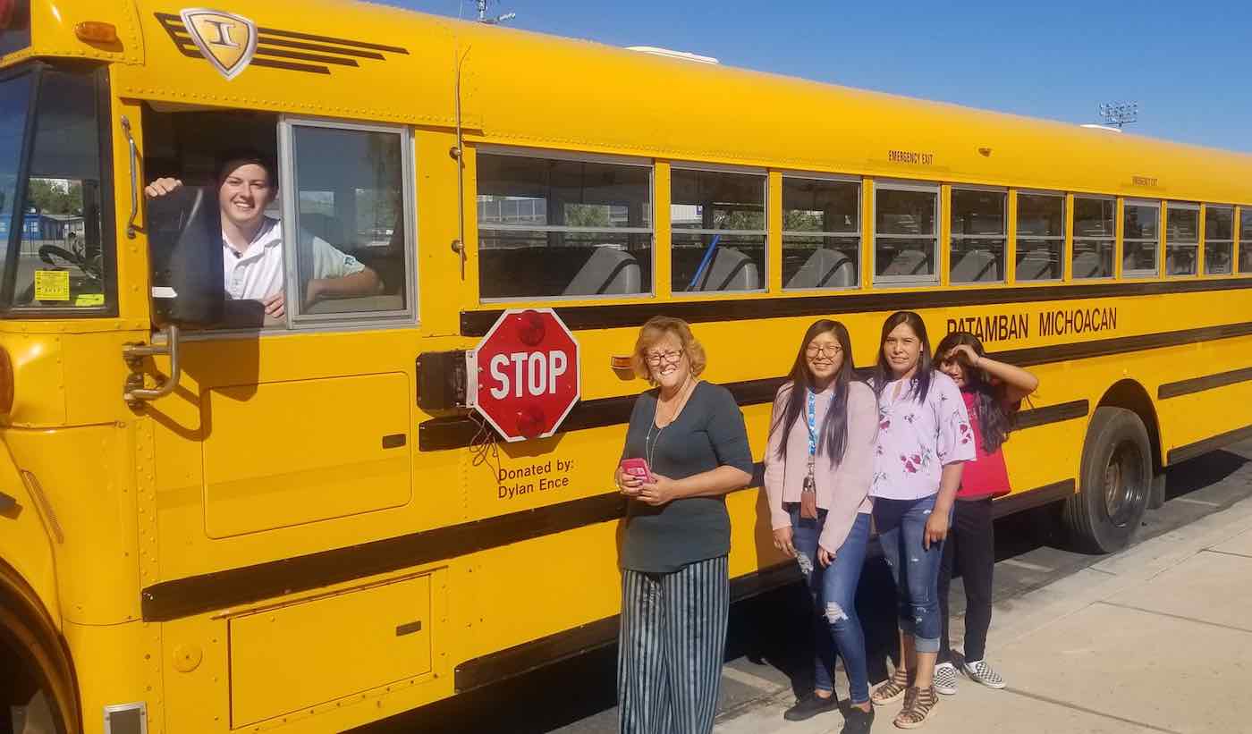 Teen Bought School Bus To Fill It With Supplies And Donate To A Mexican Village