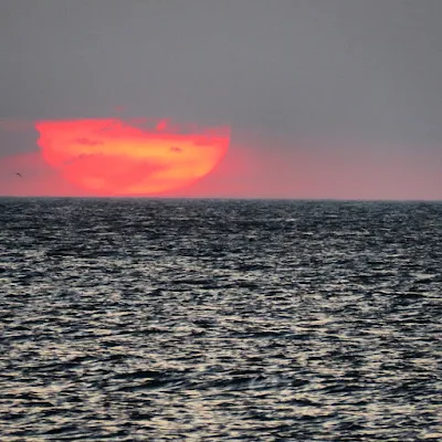 Sunset over Sanibel Island, Florida