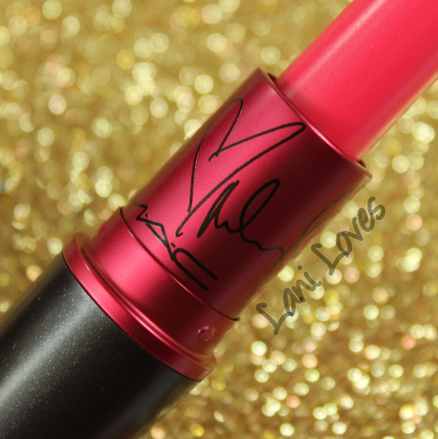 MAC Viva Glam Miley Cyrus 1 Lipstick Swatches & Review