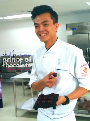 For The Love of Chocolates at the Academy of Pastry and Bakery Arts - Chef Lawrence Chocolate Prince