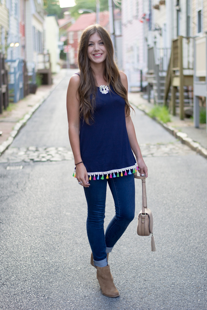 How To Wear Tassels Into Fall Chasing Cinderella