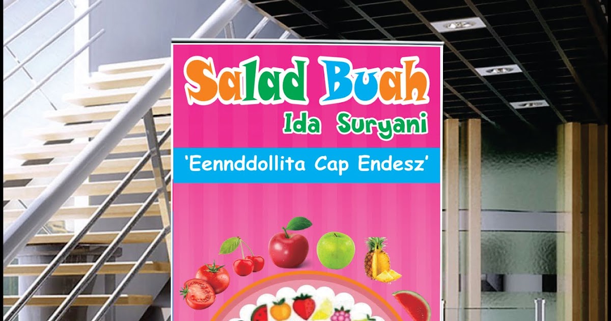 Contoh Iklan X Banner gambar spanduk