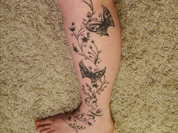 Tattoos Design Photos : Tattoos for Women - Leg Tattoos for Women