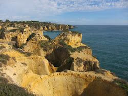 La côte de l'Algarve