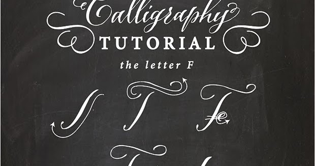 Antiquaria: Calligraphy Tutorial | the Capital Letter "F"