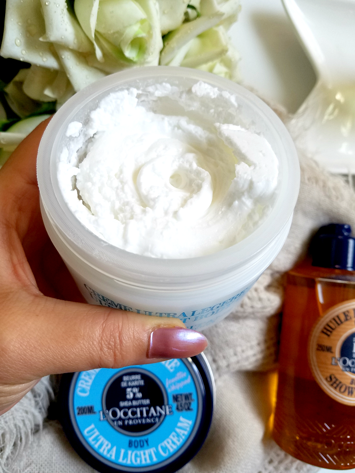 L´OCCITANE Karité Body Shower Oil & Ultra Light Body Cream Madame