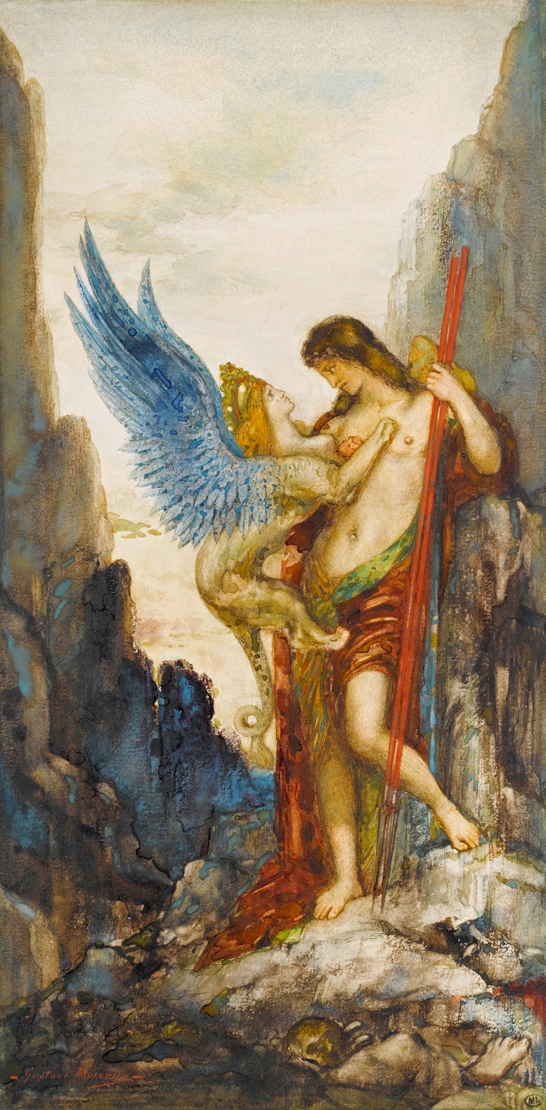 гюстав моро эдип и сфинкс. гюстав моро эдип и сфинкс 1864. эдип и сфинкс моро. гюстав моро эдип и сфинкс. гюстав моро эдип.