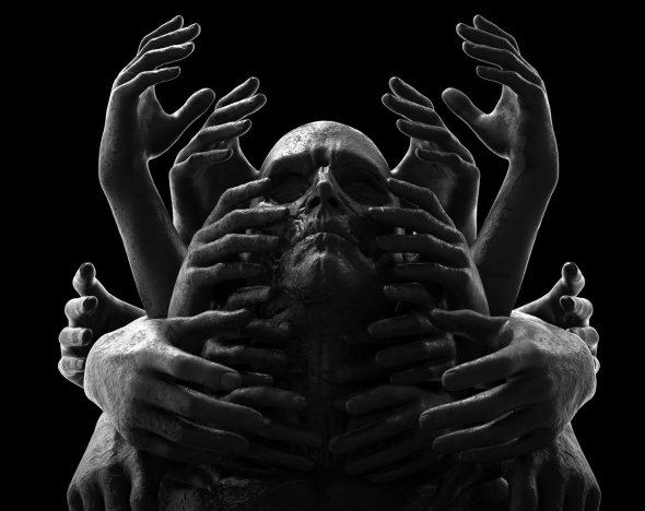 As sombrias ilustrações e modelos 3D de fantasia, ficção e terror de Elias Ravanetti Elias Ravanetti artstation arte ilustrações modelos 3D sombrias terror fantasia ficção