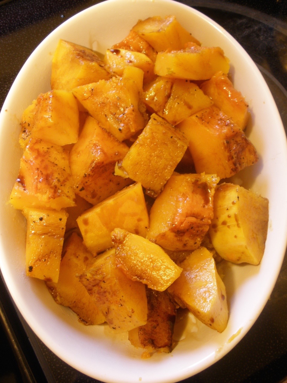 the half cut cook Food Photo of the Day Roasted Butternut Squash