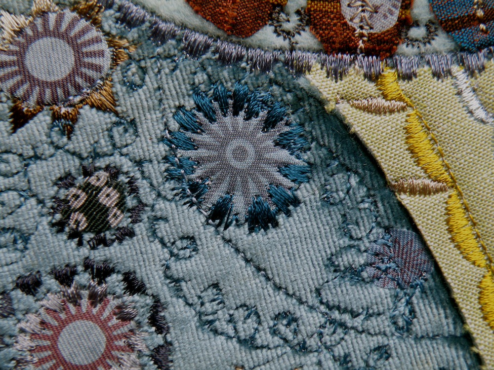 NANCY NICHOLSON: Tree Bird Embroidery
