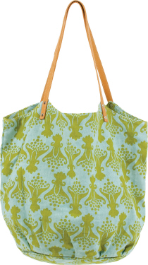 pinkpagodastudio: Canvas Totes from Rock Flower Paper