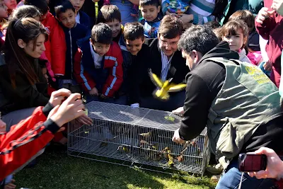 La Fundación Temaikén liberó nás de 100 aves en Morón