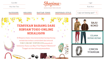 Shopious.com Tempat Belanja Online Fashion Terlengkap