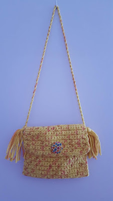 Lined crochet summer purse Lined crochet summer purse
