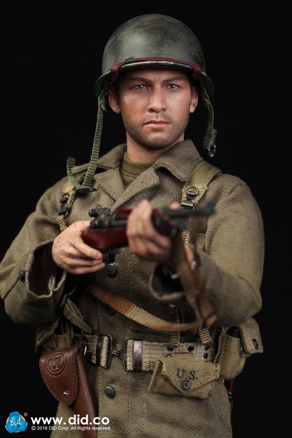 DID WWII US 77th Inf Captain Sam Action Figures 1/6 Scale Map 