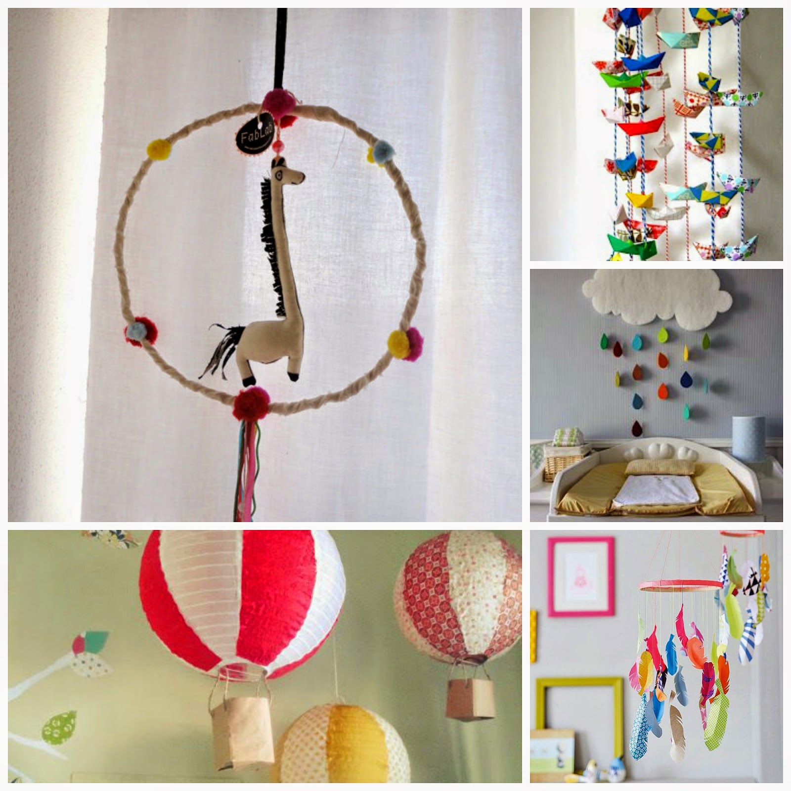 Fábrica do ArcoIris Mobiles for Your Baby