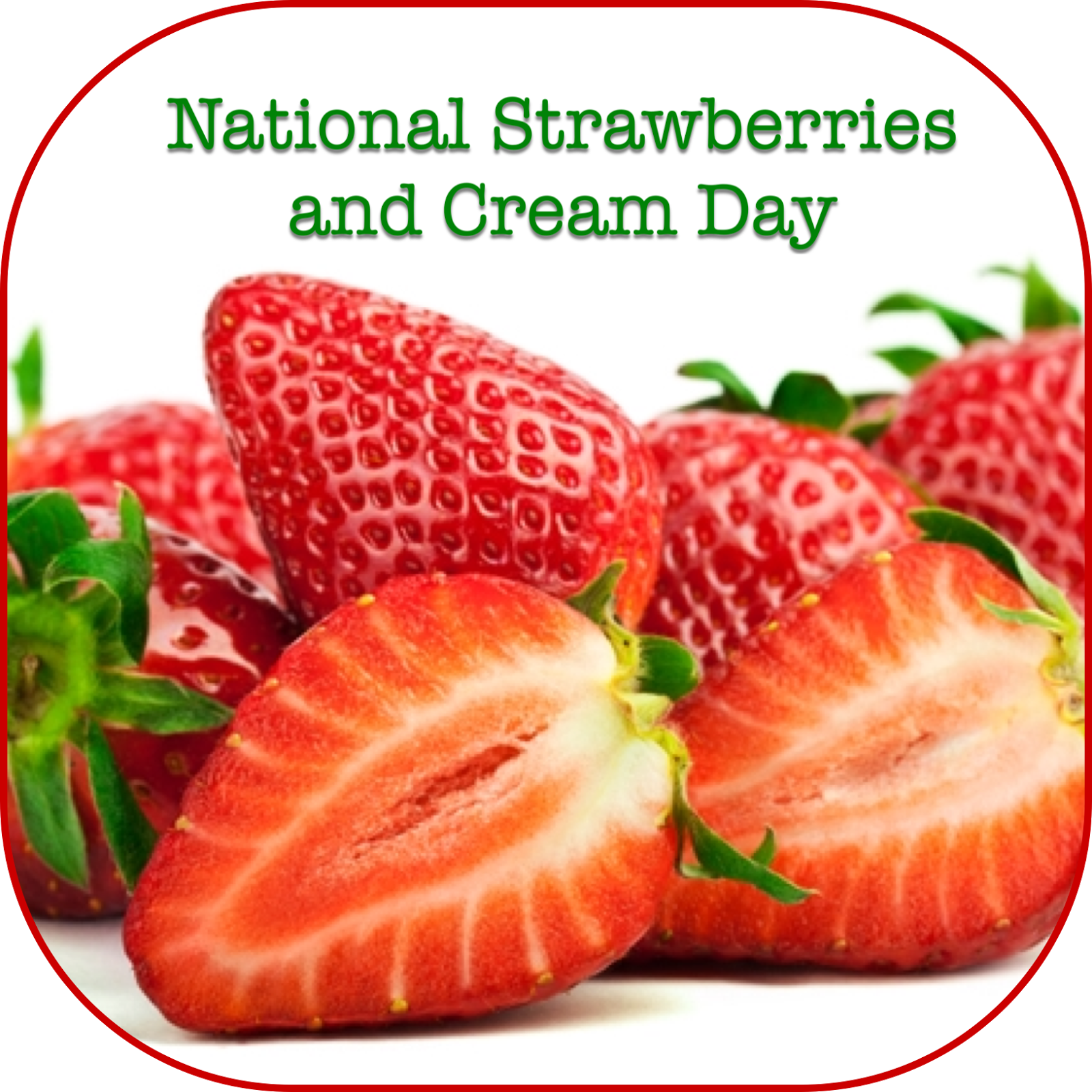 Everlovin' LowCarb National Strawberries and Cream Day