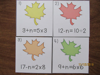  PreAlgebra Balancing Number Equations