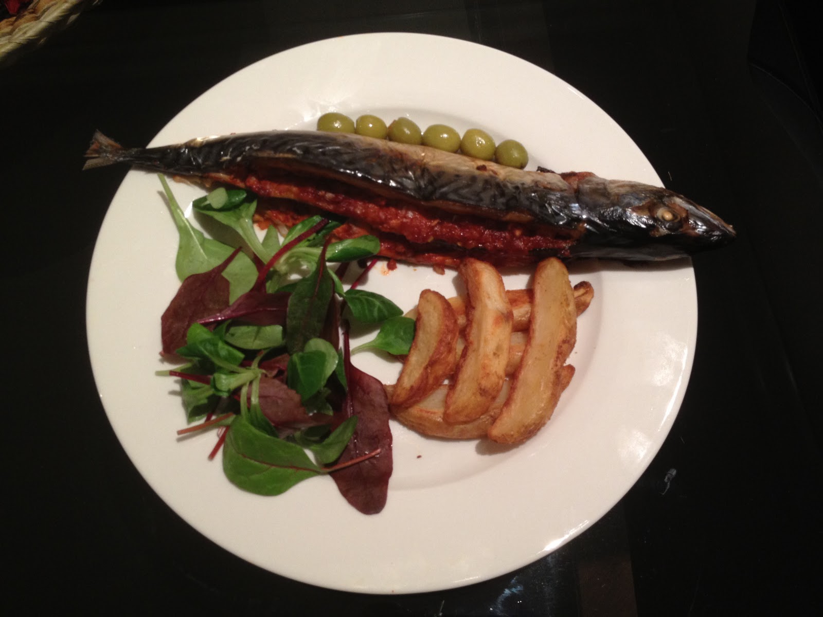 Jouelle's Kitchen Steve's Stuffed Scottish Mackerel