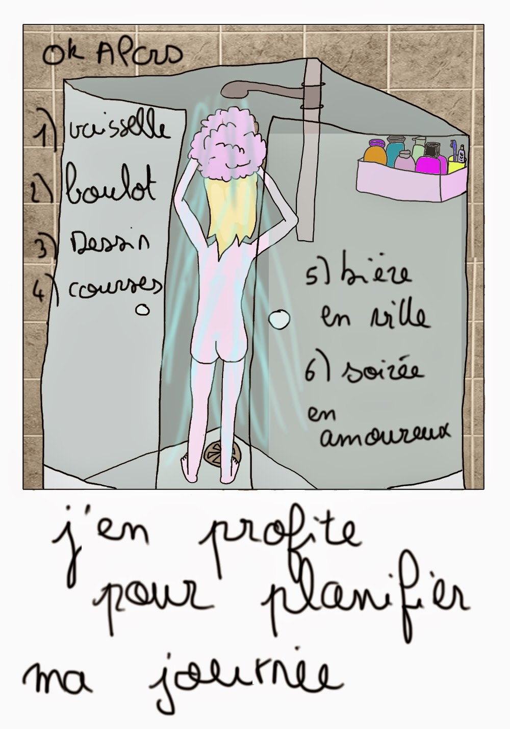 Gom's LORSQUE je prends ma douche...