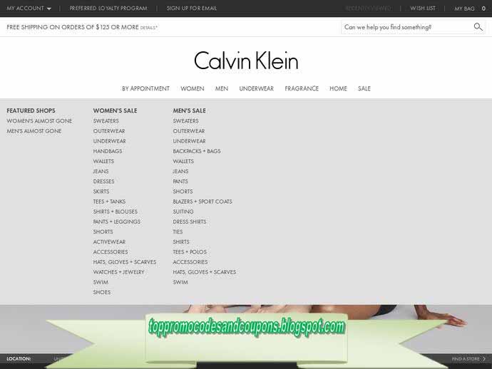 Free Promo Codes and Coupons 2020 Calvin Klein Coupons