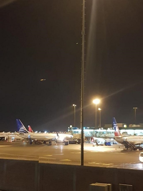 Aeroporto Jorge Chávez avvistato un ufo