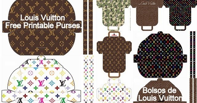 Louis Vuitton: Free Printable Paper Purses - Oh My Fiesta! in english