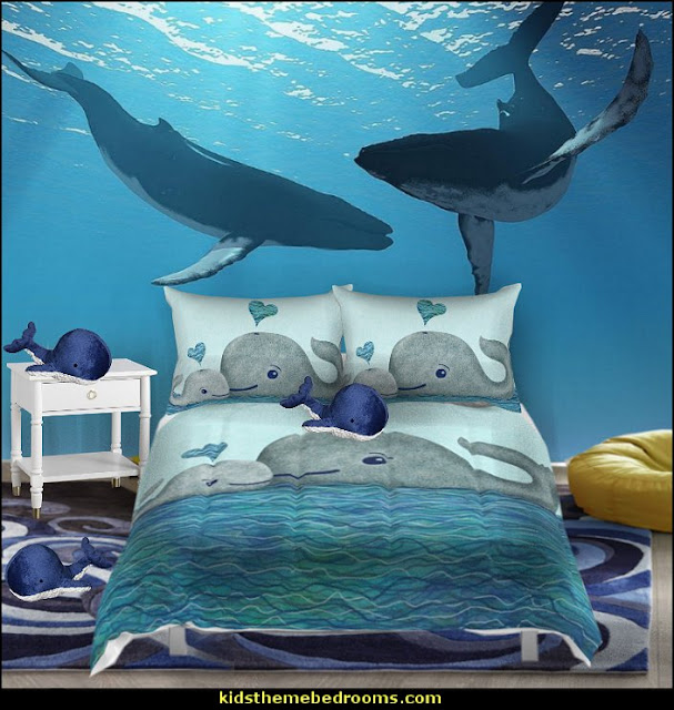 Decorating theme bedrooms Maries Manor whale theme bedroom ideas