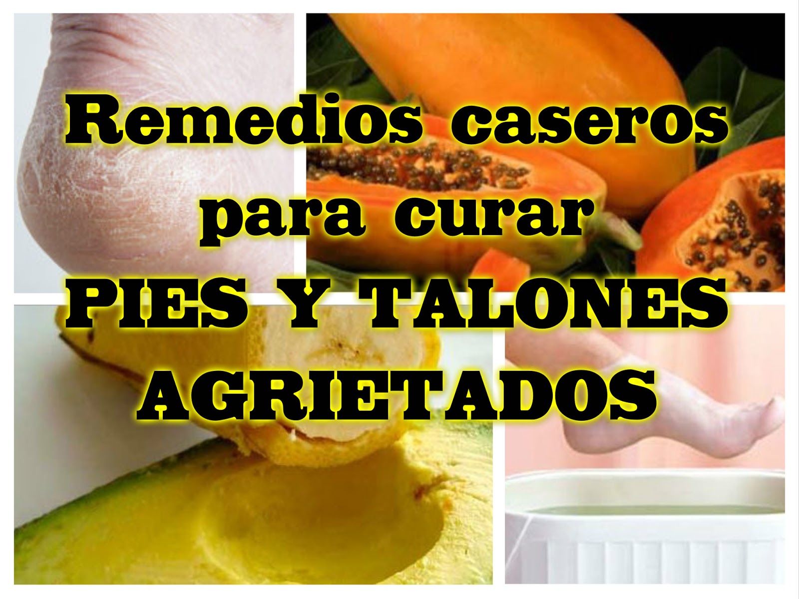 Imágenes, Frases y Reflexiones: Remedios caseros para curar los pies y ...