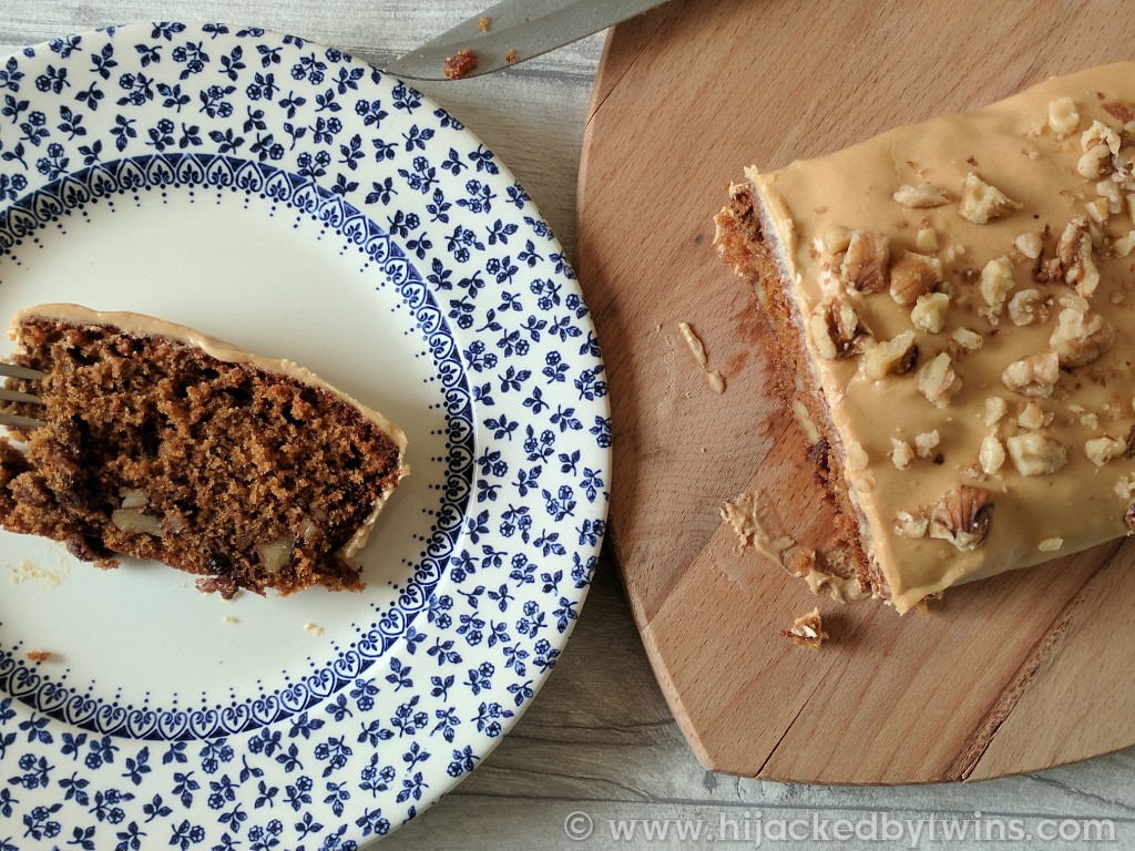 Hijacked By Twins Coffee, Fruit and Walnut Cake