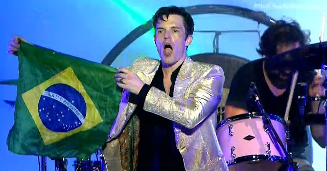 The Killers faz show épico no Lollapalooza Brasil