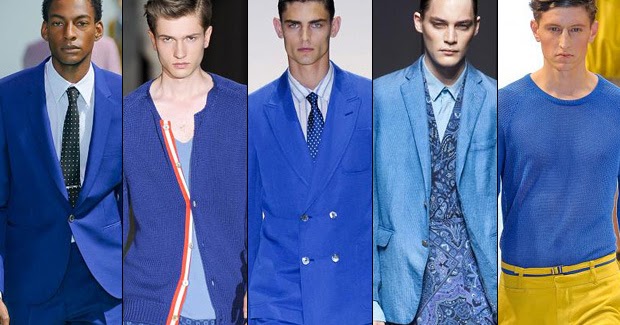 Blue tones for men: how to wear blue this spring | fashion trend for ...