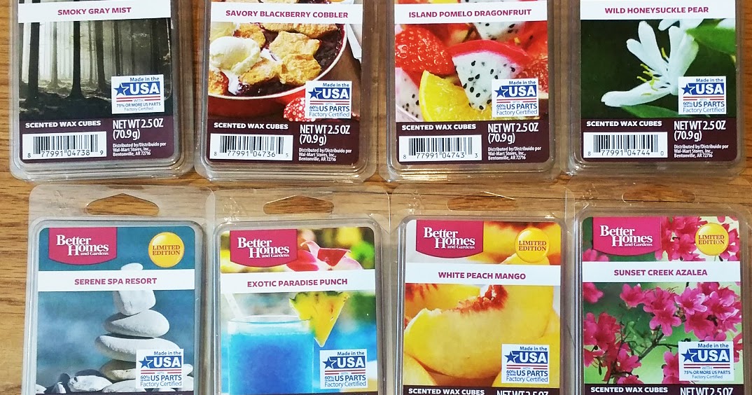 Scented Wax Melt Reviews Better Homes & Gardens Scented Wax Melts