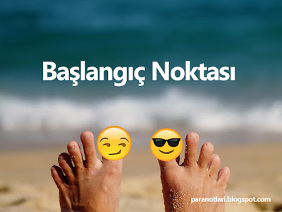 başlangıç noktası Her şeye temiz, taze bir başlangıç