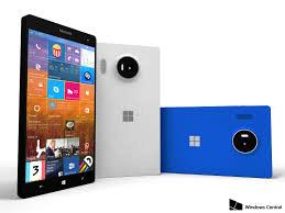 Dual sim mobile phones of Microsoft Lumia 550, Lumia 950 and Lumia 950 XL