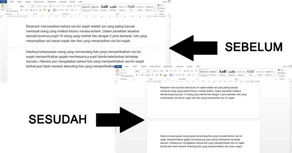 Cara Menampilkan Margin Atas atau Header yang Hilang di Microsoft Word