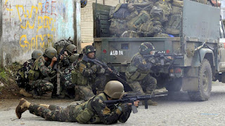 Hari Ke-empat Bentrokan, Marawi Kian Mencekam Hari Ke-empat Bentrokan, Marawi Kian Mencekam