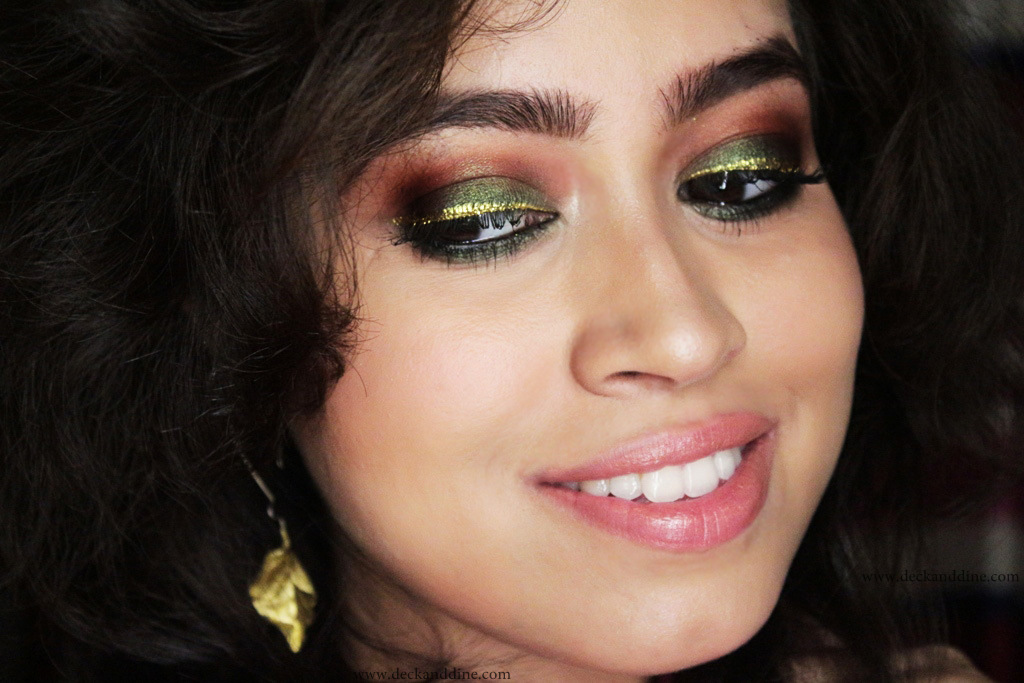 Fall 2017 Olive Green Eye Makeup Tutorial with Step by Step Pictures