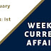 Weekly Current Affairs February 2019: Week I