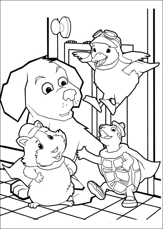 Fun Coloring Pages: Wonder Pets Coloring Pages